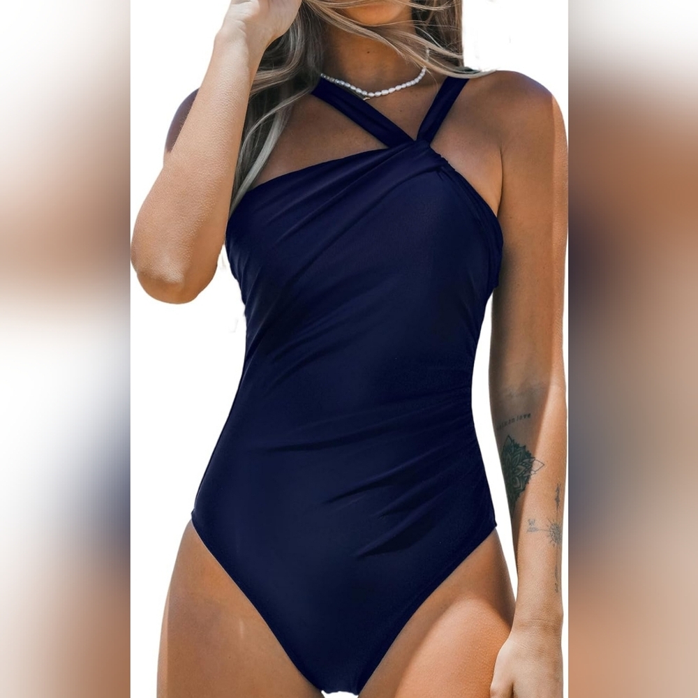 Medium One Piece Bathing Swimsuit